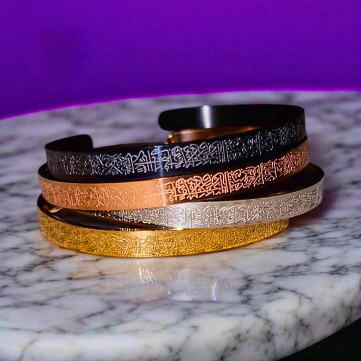 Ayetel Kürsi Bileklik Paslanmaz Çelik Ayarlanabilir